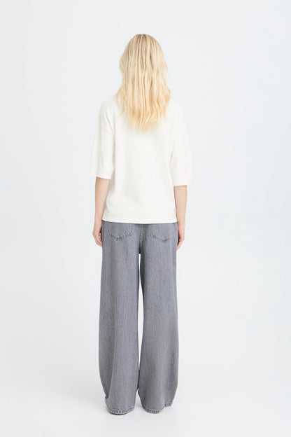 Πλεκτή Μπλούζα Relaxed Fit