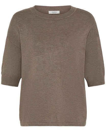 Πλεκτή Μπλούζα Relaxed Fit