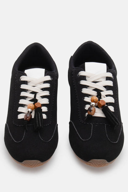 Sneakers με Διακοσμητικές Χάντρες